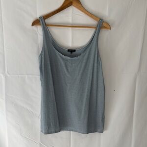 Striped Blue Tank Top